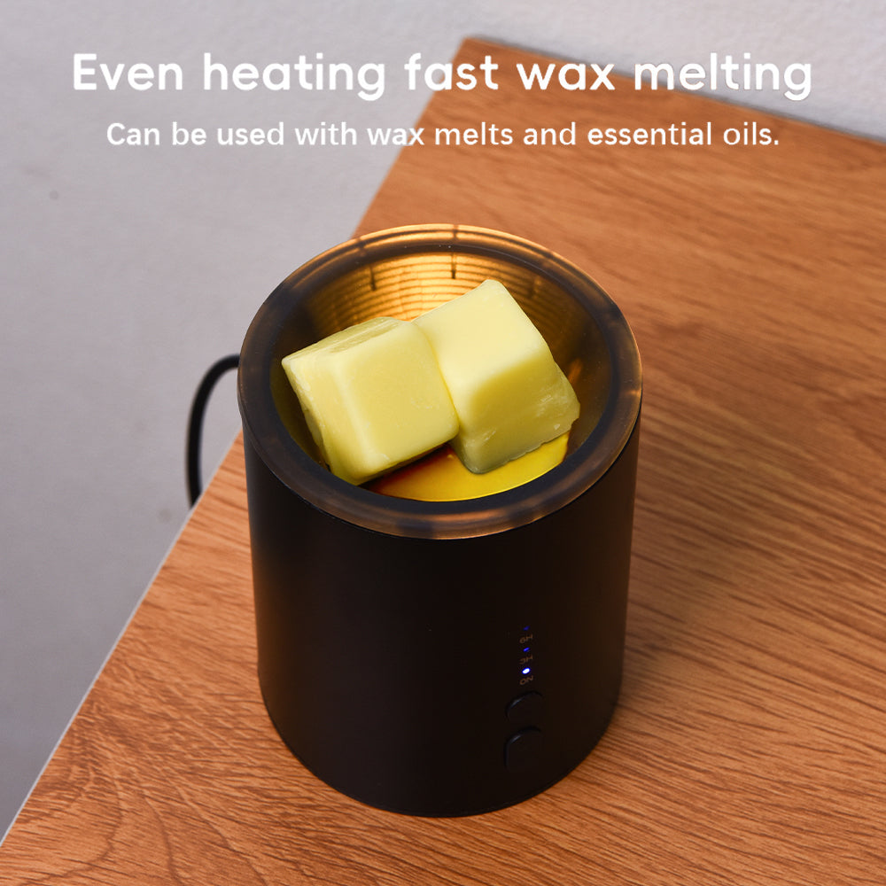 Melting Wax Candle Lamp, Timer Dimmable Aromatherapy Candle Light, Bedroom Ambiance Lamp, Perfect Gift Idea