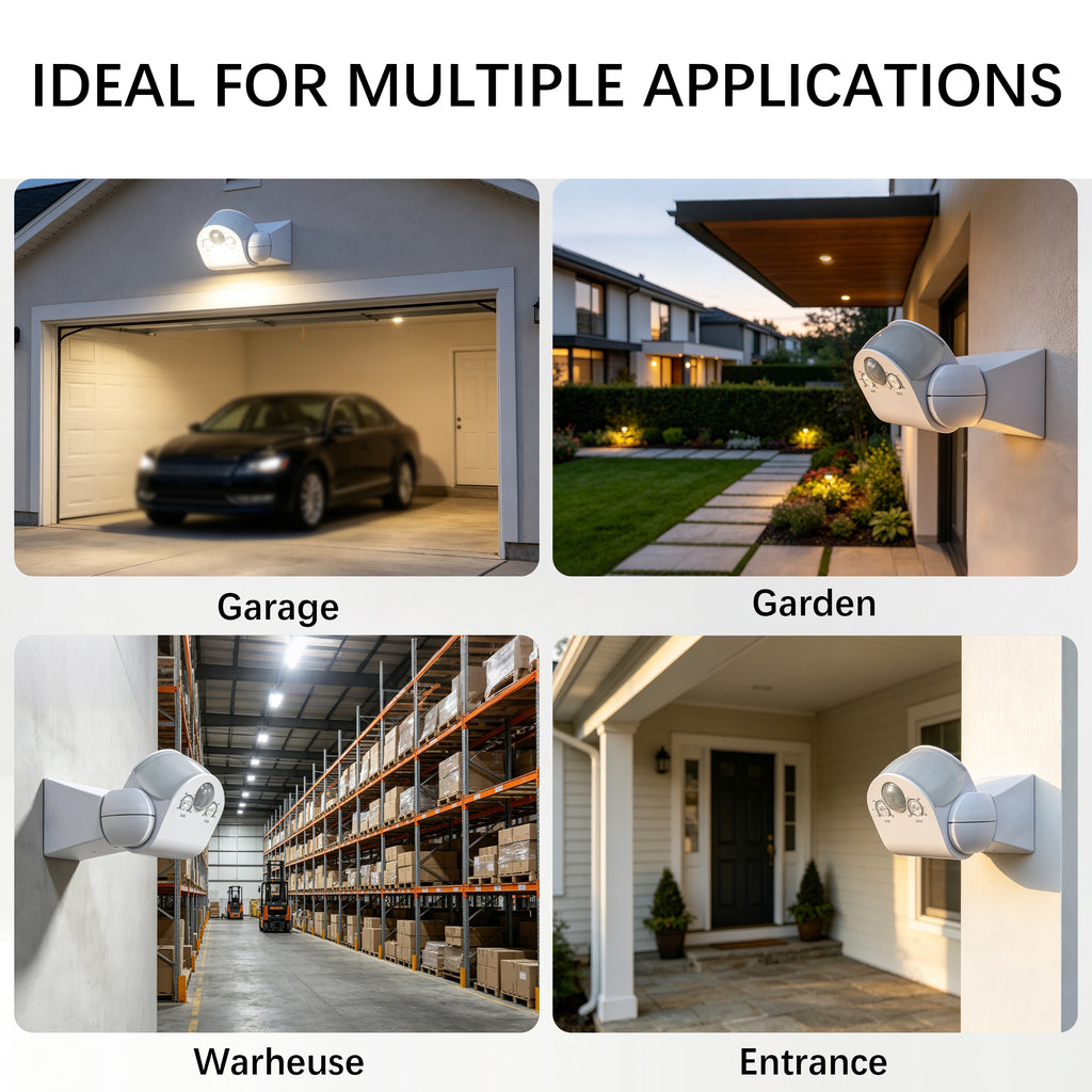 Smart IR Motion Sensor Switch | 360° Detection | 1200W | 12m Range