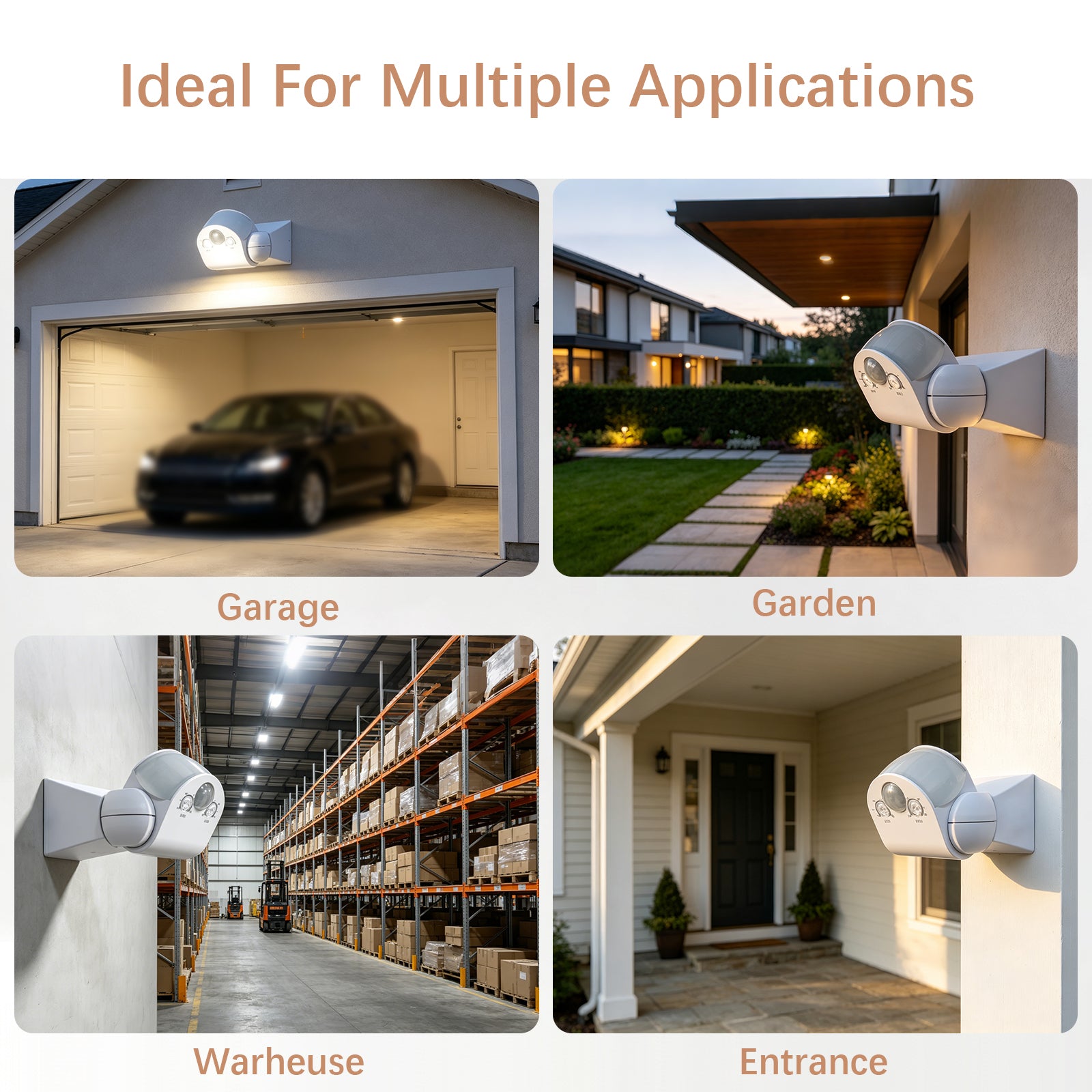 Smart IR Motion Sensor Switch | 360° Detection | 1200W | 12m Range