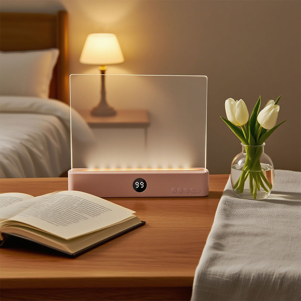 LED Book Light and Night Light 2 in 1, 3 Color Temperatures & Stepless Dimming, USB Rechargeable Reading Light with Timer for Night Reading