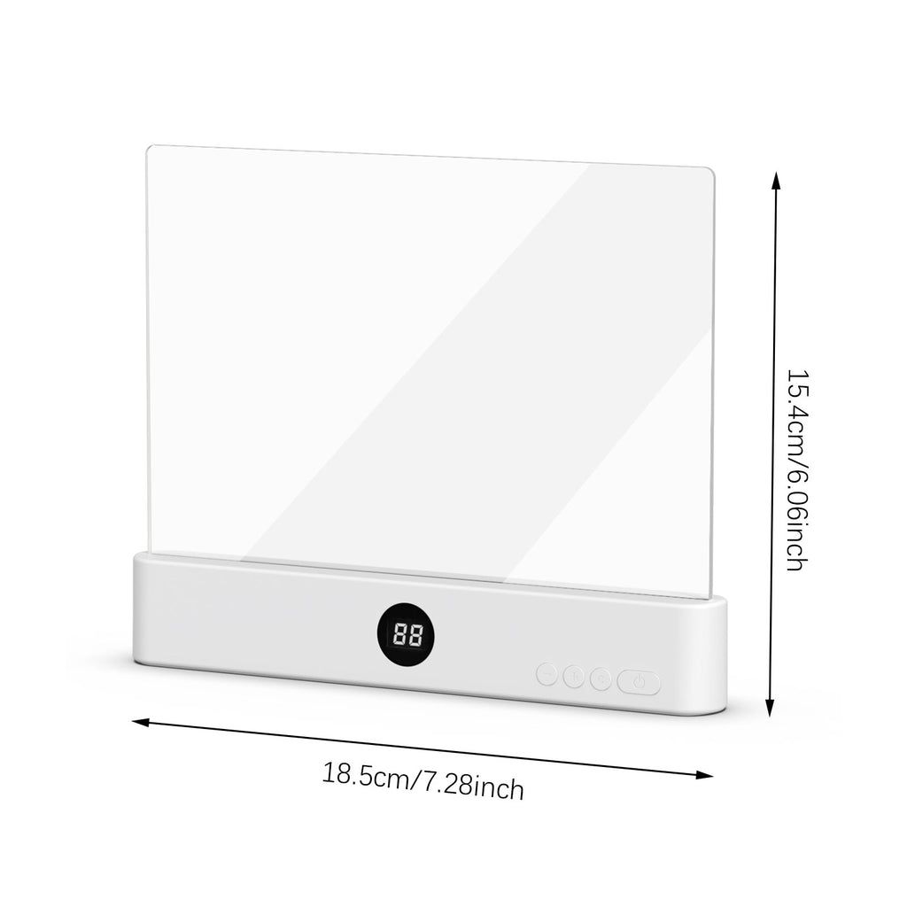LED Book Light and Night Light 2 in 1, 3 Color Temperatures & Stepless Dimming, USB Rechargeable Reading Light with Timer for Night Reading