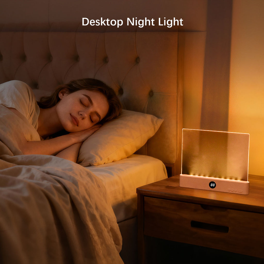 LED Book Light and Night Light 2 in 1, 3 Color Temperatures & Stepless Dimming, USB Rechargeable Reading Light with Timer for Night Reading