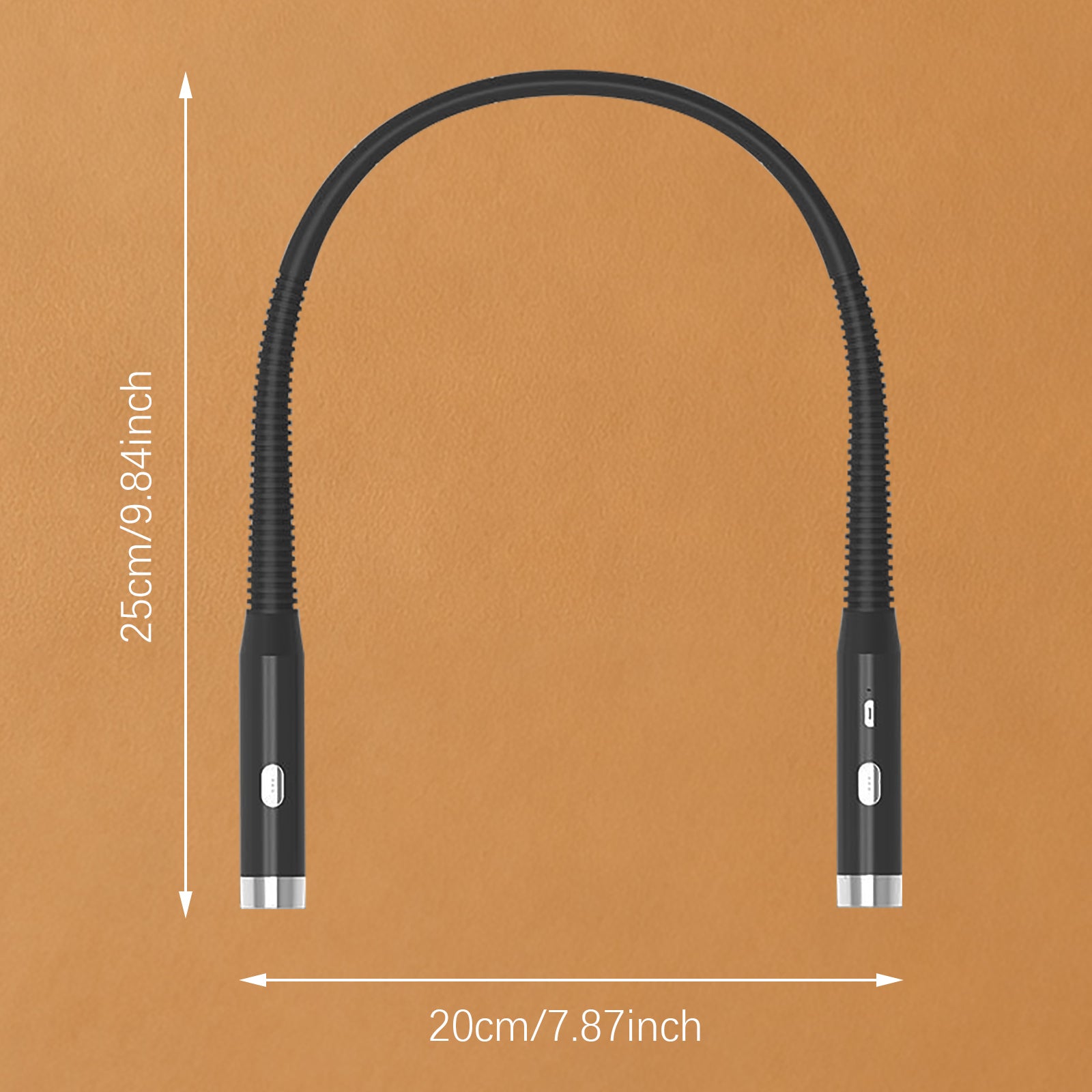 LED Neck Reading Light, 3-Color & 9-Brightness Adjustable Bendable Neck Light, USB Rechargeable Book Light for Reading in Bed, Knitting, Crochet, Camping, Working, Book Lovers Gifts